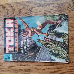 Vintage 60s Toka Jungle King No. 2 Dell Comics Comic Book